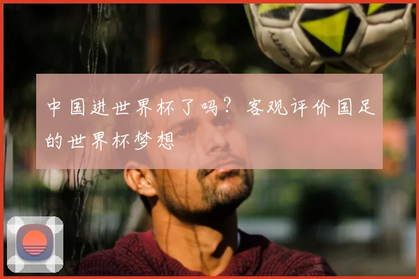 中国进世界杯了吗?客观评价国足的世界杯梦想